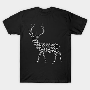 Deer of dark graphic T-Shirt